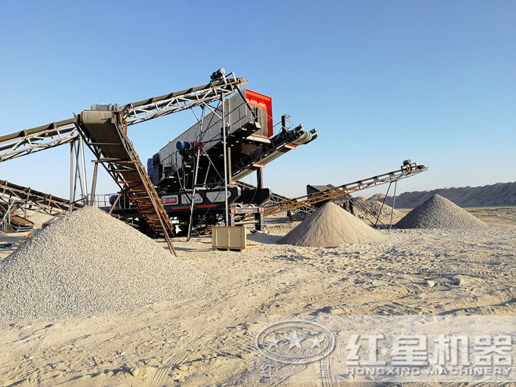 機(jī)制砂用戶(hù)現(xiàn)場(chǎng)，多個(gè)現(xiàn)場(chǎng)可提供就近安排參觀